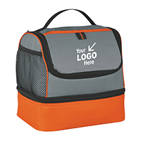 Two Compartment Lunch Pail Bag